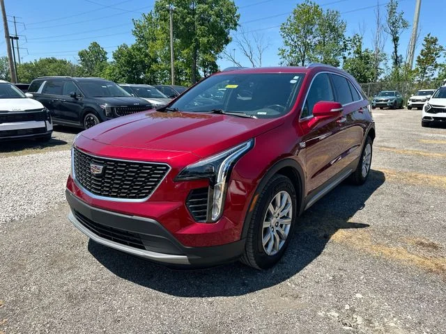Used 2021 Red Cadillac Premium Luxury image 11