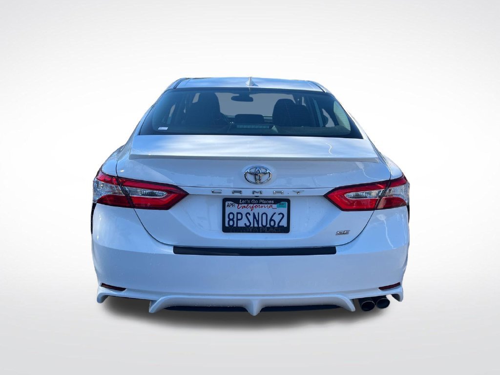 Used 2020 White Toyota SE image 4