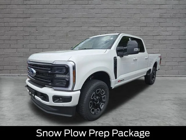 New 2026 Star White Metallic Tri-Coat Ford F-350® Platinum® image 3