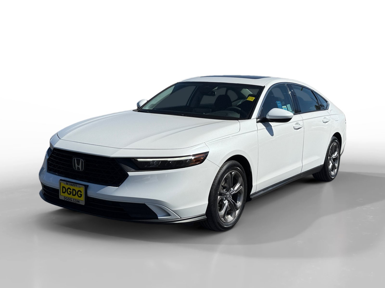 Used 2023 Platinum White Pearl Honda EX image 1