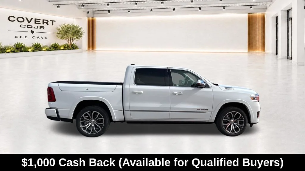 New 2026 Bright White Clear-Coat Exterior Paint RAM Tungsten image 12