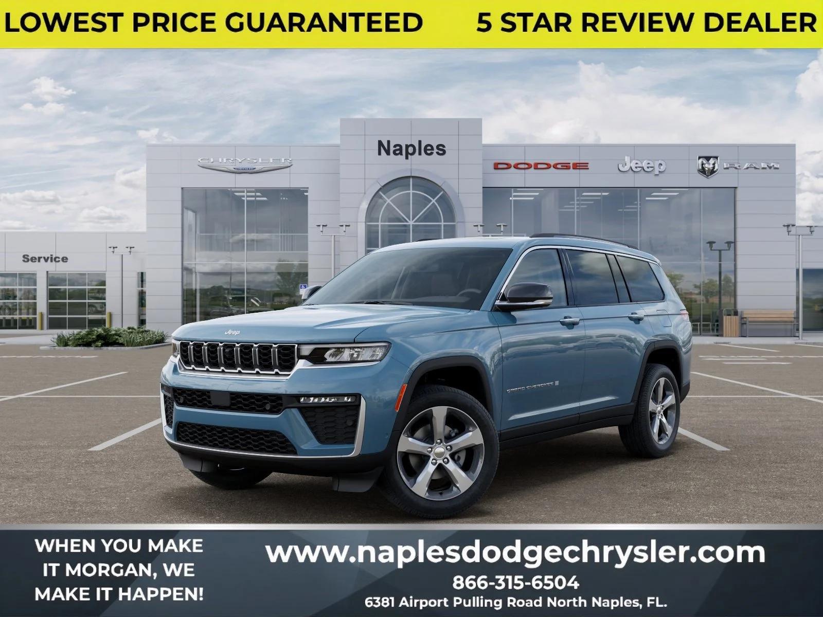 New 2026 Steel Blue Jeep Limited image 1