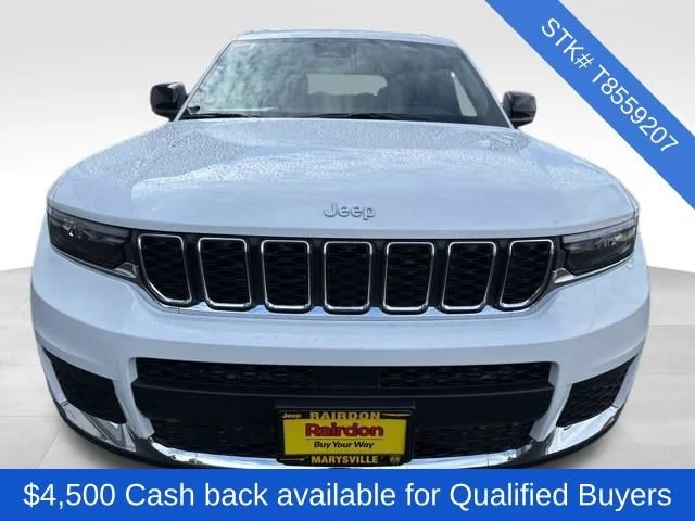 New 2026 Bright White Clear-Coat Exterior Paint Jeep Laredo image 2