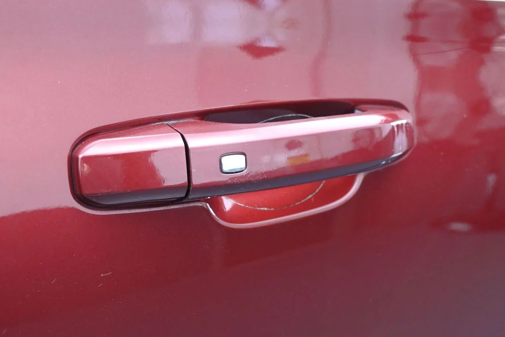 Used 2019 Crimson Red Tintcoat GMC SLT image 46