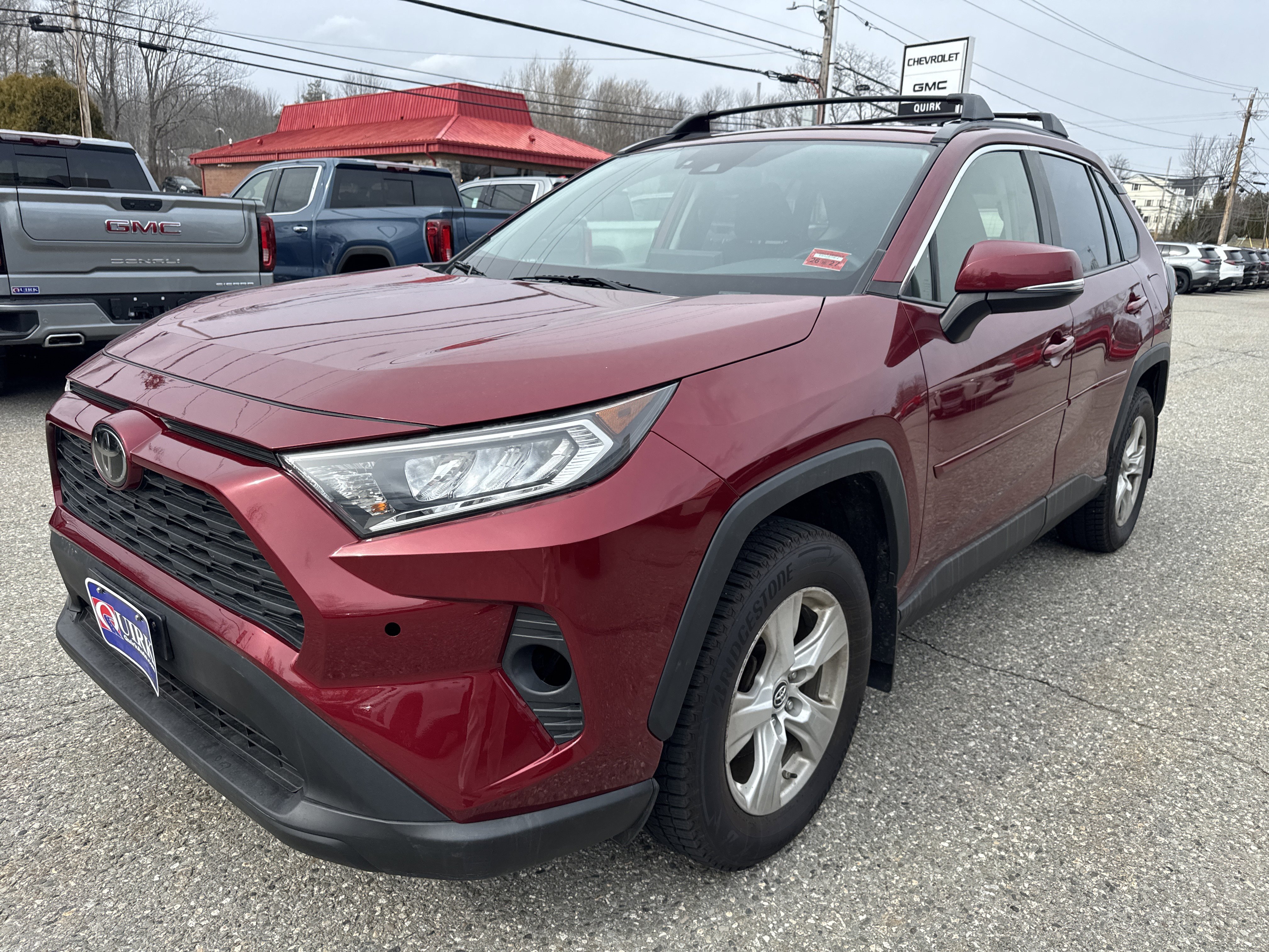 Used 2019 Ruby Flare Pearl Toyota XLE image 1