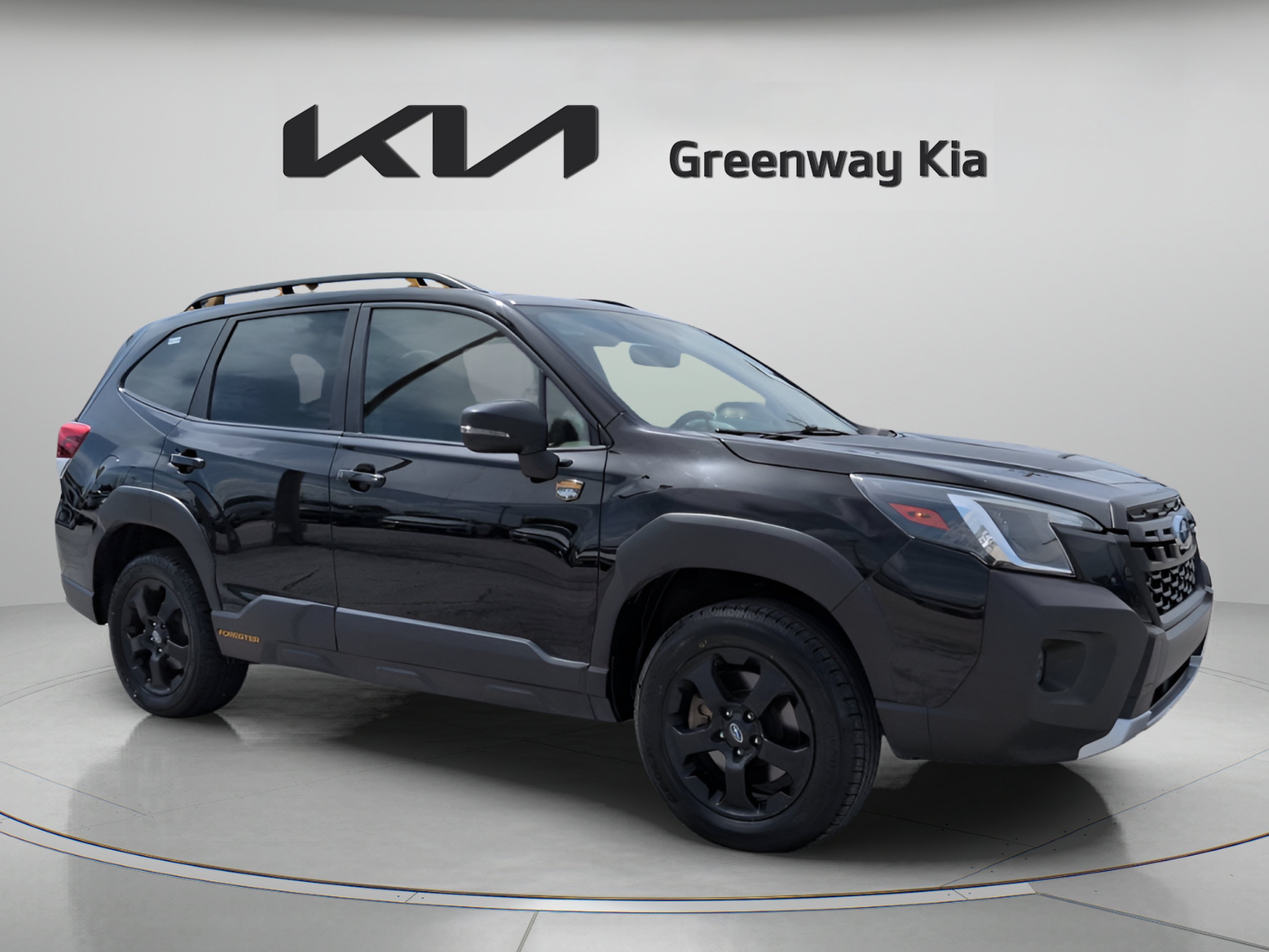 Used 2023 Crystal Black Silica Subaru Wilderness image 2
