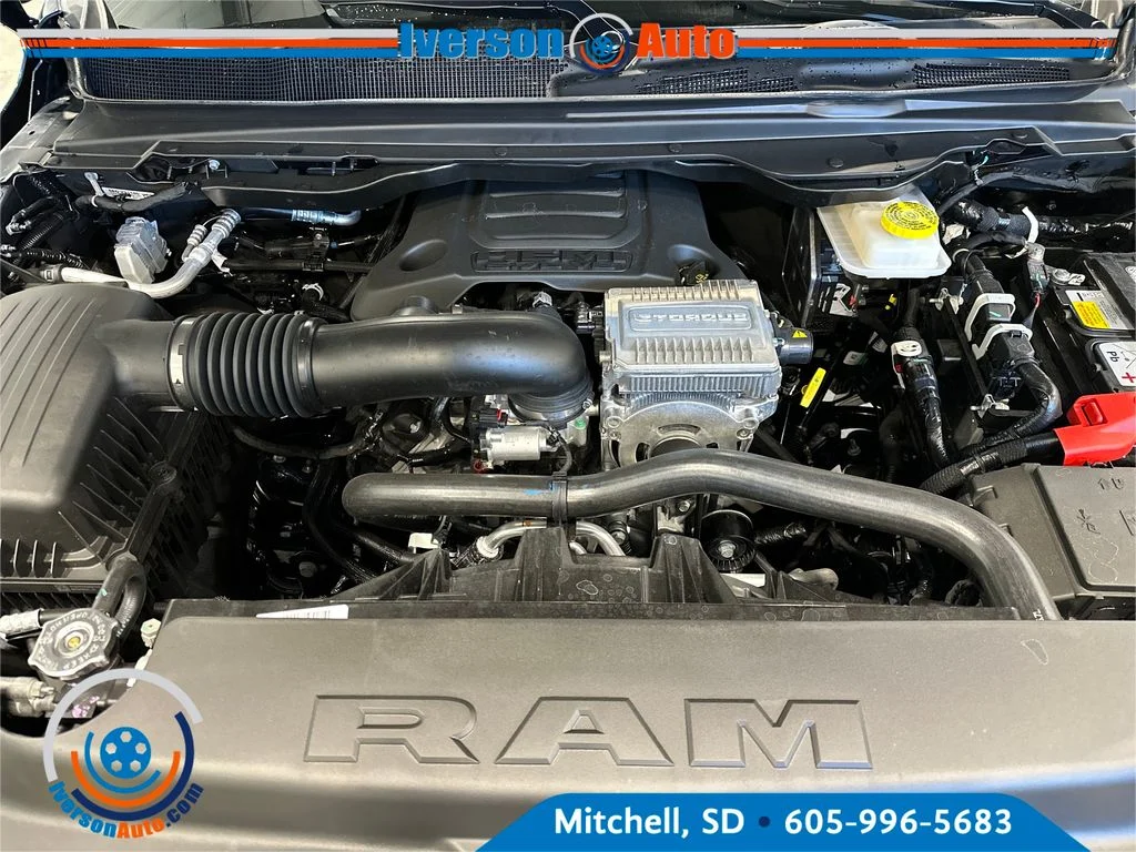 New 2026 Forged Blue Metallic Exterior Paint RAM Laramie image 10