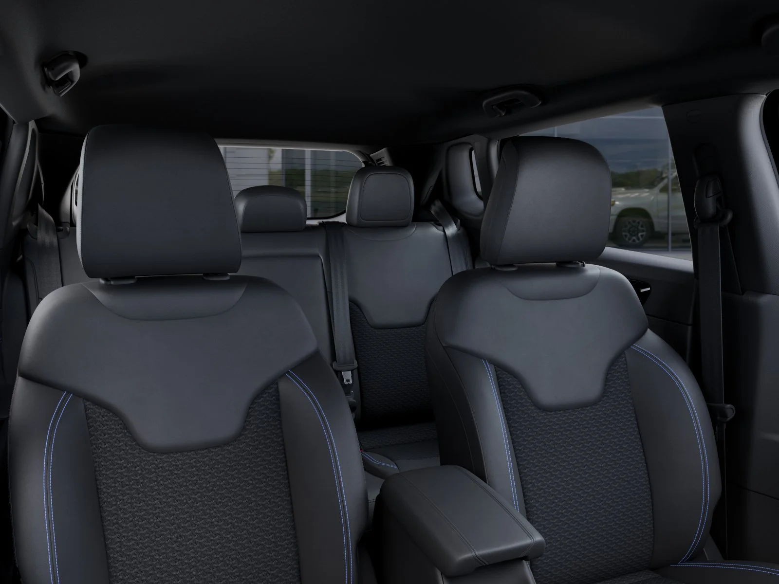 New 2026 Fathom Blue Pearl-Coat Exterior Paint Jeep Latitude Altitude image 52