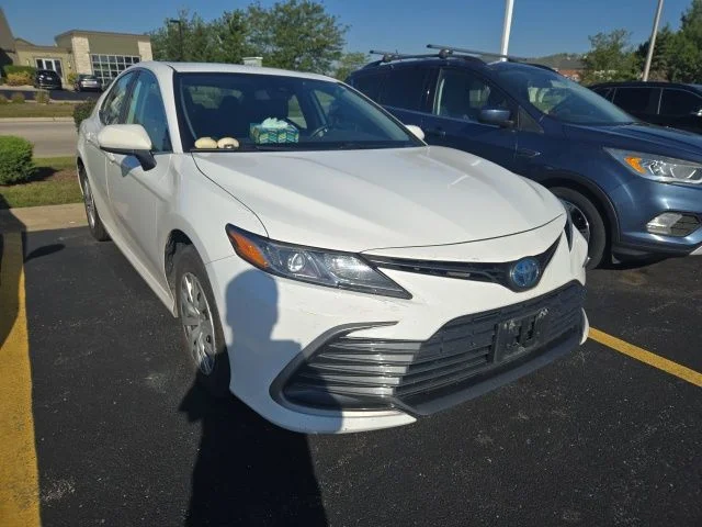 Certified Used 2023 White Toyota LE image 1