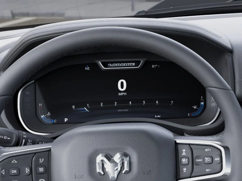 New 2027 Forged Blue Metallic Exterior Paint RAM Laramie image 17