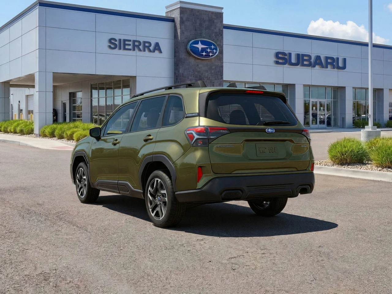 New 2026 AUTUMN GREEN METALLIC Subaru Premium Hybrid image 7