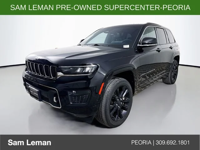 Used 2023 Black Jeep Overland image 3