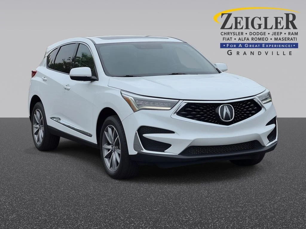 Used 2021 White Acura Technology Package image 1