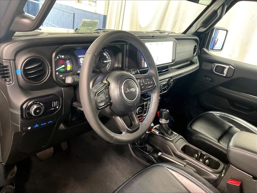 Used 2024 Black Jeep Rubicon 4xe image 8