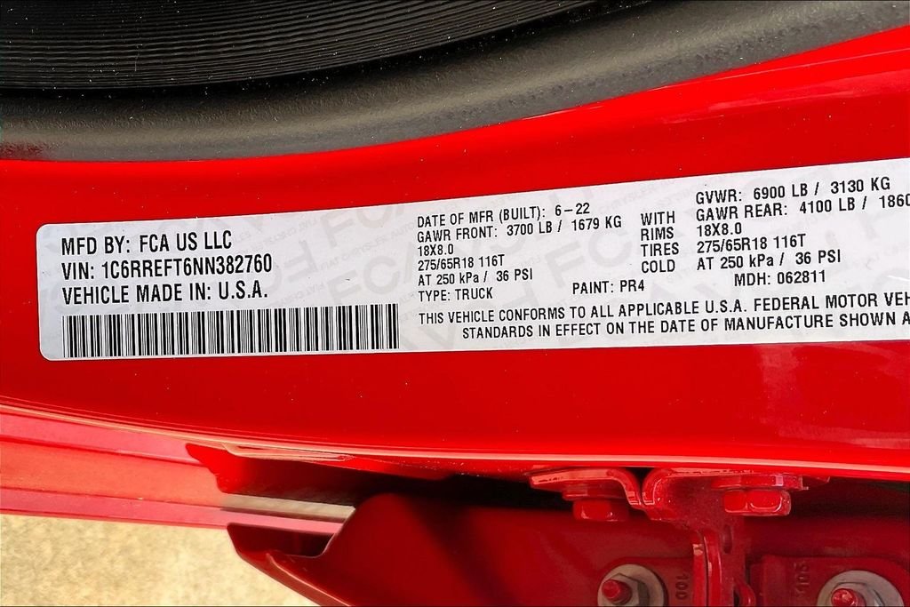 Used 2022 Red Ram Big Horn/Lone Star image 29