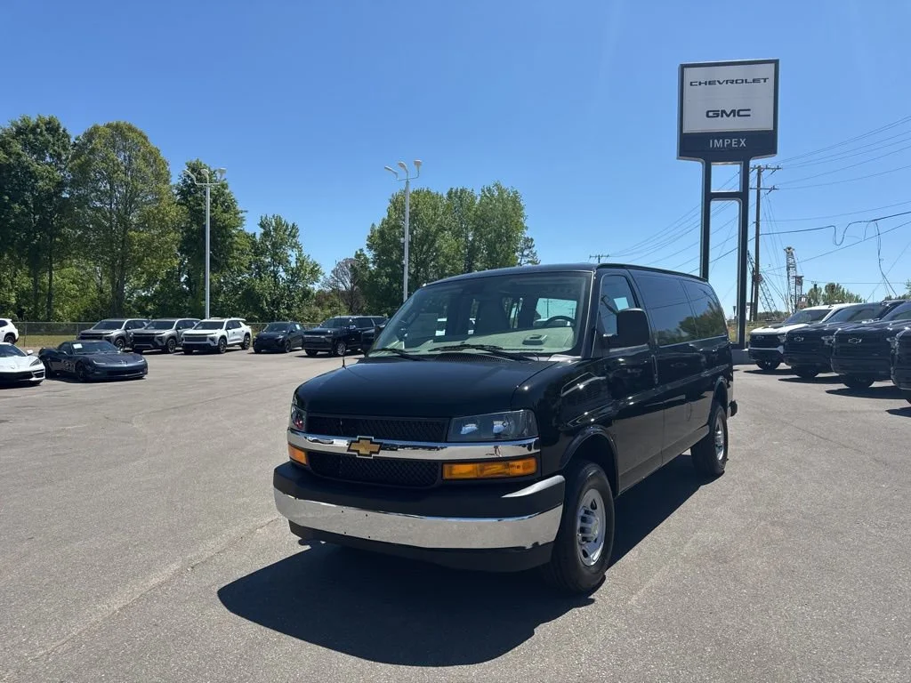 Black 2026 Chevrolet Express Cargo 2500 RWD Van Rear-Wheel Drive