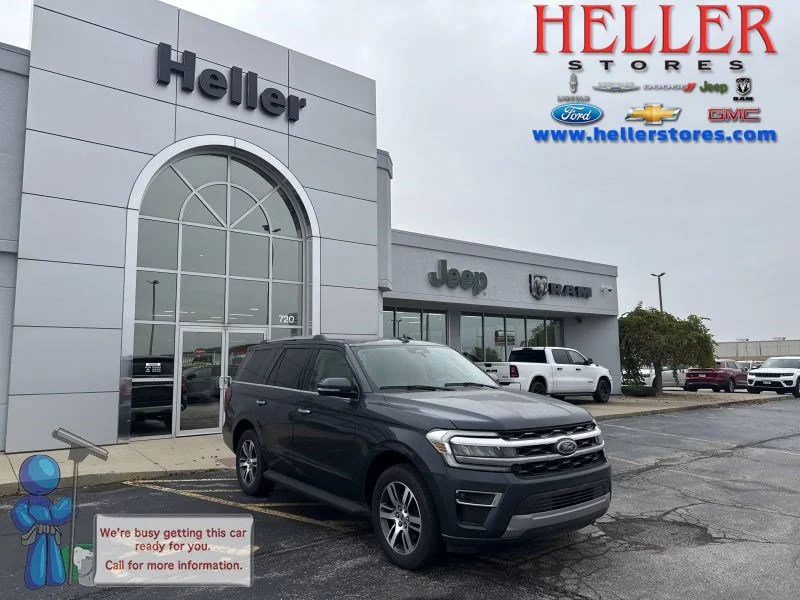 Used 2024 Blue Metallic Ford Limited image 1