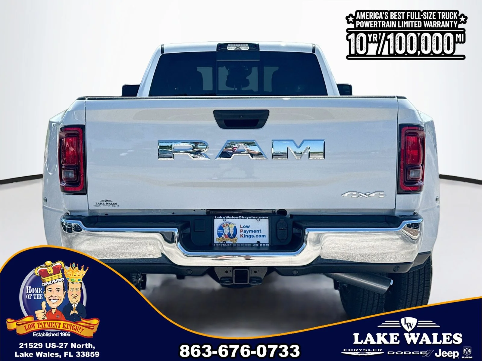 New 2026 Bright White Clear-Coat Exterior Paint RAM TRADESMAN image 5