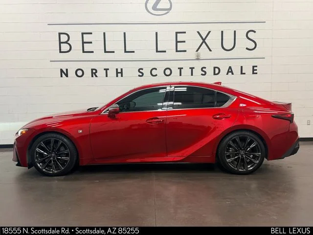 Used 2021 Red Lexus 350 F SPORT image 7