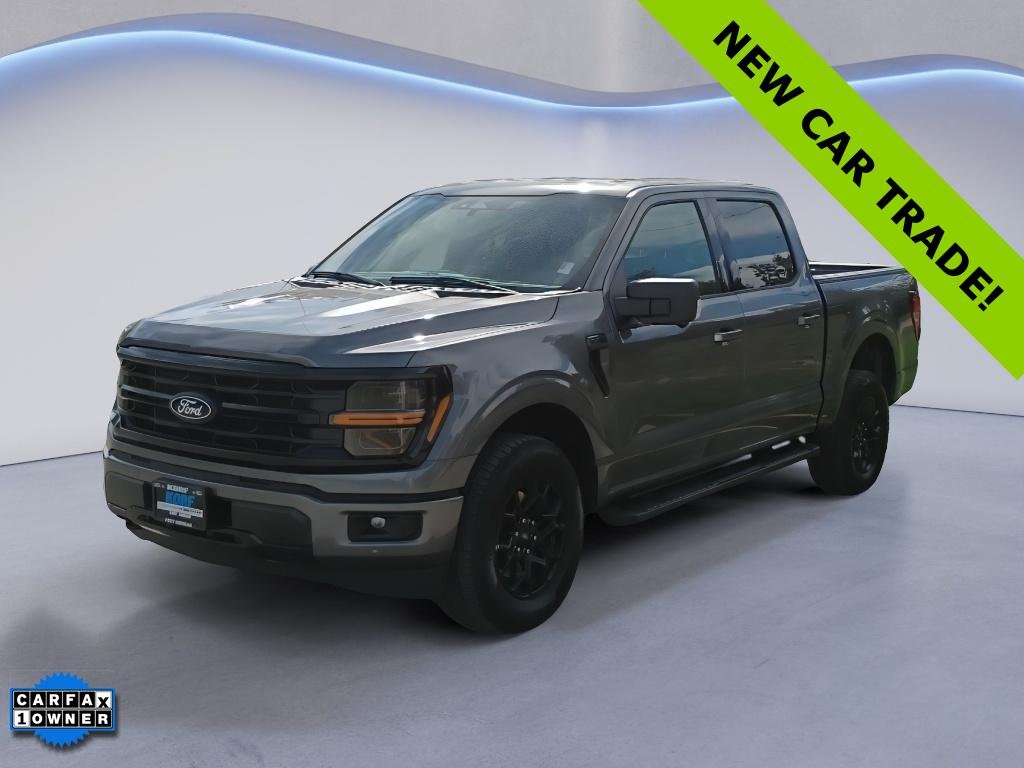 Used 2024 Carbonized Gray Metallic Ford XLT image 1