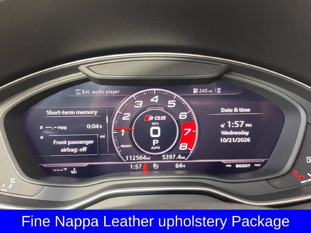 Used 2018 Mythos Black Metallic Audi 3.0T Prestige image 4