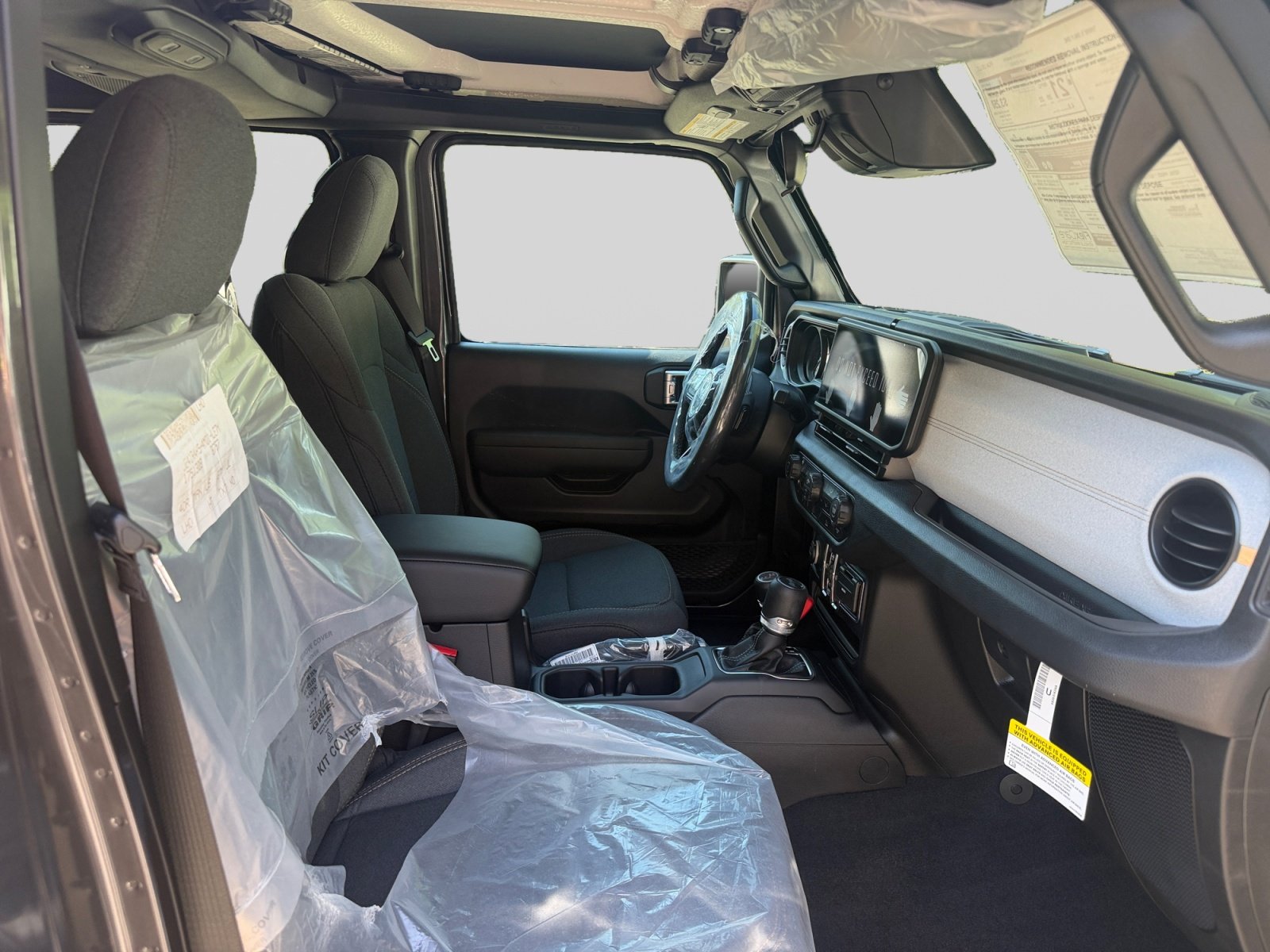 New 2026 Granite Crystal Metallic Clear-Coat Exterior Paint Jeep Sport S 4 Door 4x4 image 15