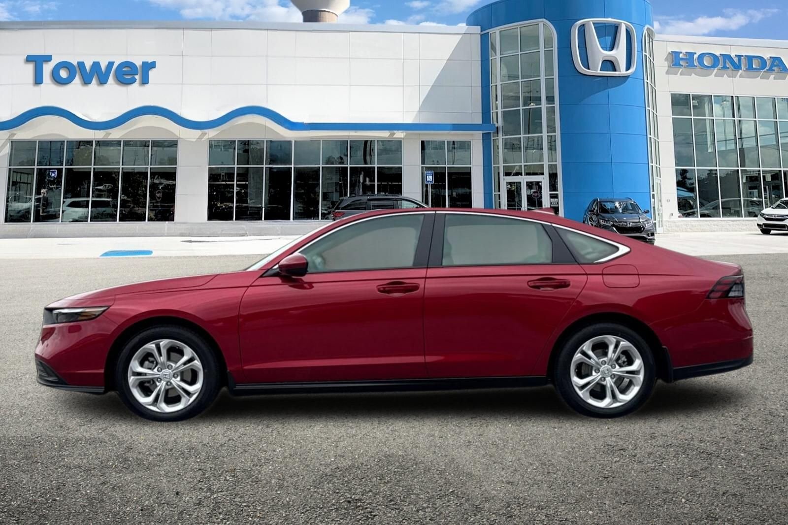 New 2026 Radiant Red Metallic Honda LX image 7