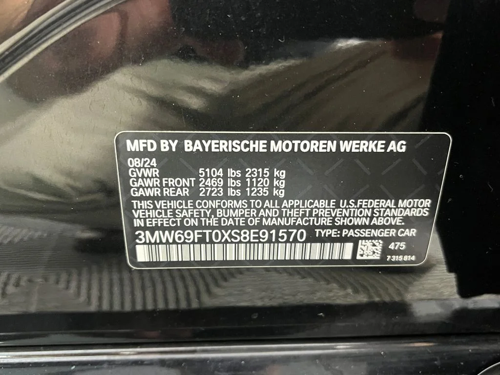 Used 2025 Black BMW M340i xDrive image 28