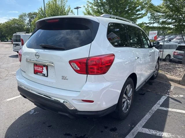 Used 2019 Nissan Pathfinder SV with VIN 5N1DR2MM8KC623167 for sale in White Bear Lake, Minnesota