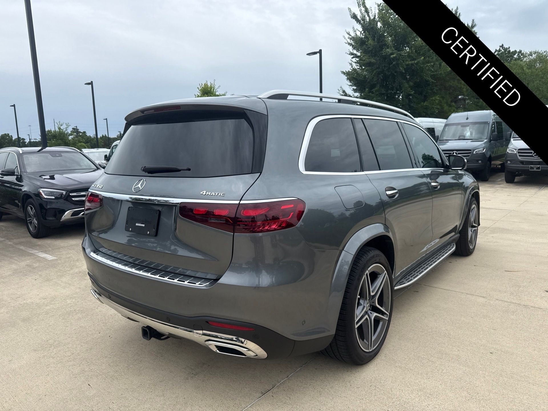 Certified Used 2026 Selenite Grey Metallic Mercedes-Benz GLS 450 image 4
