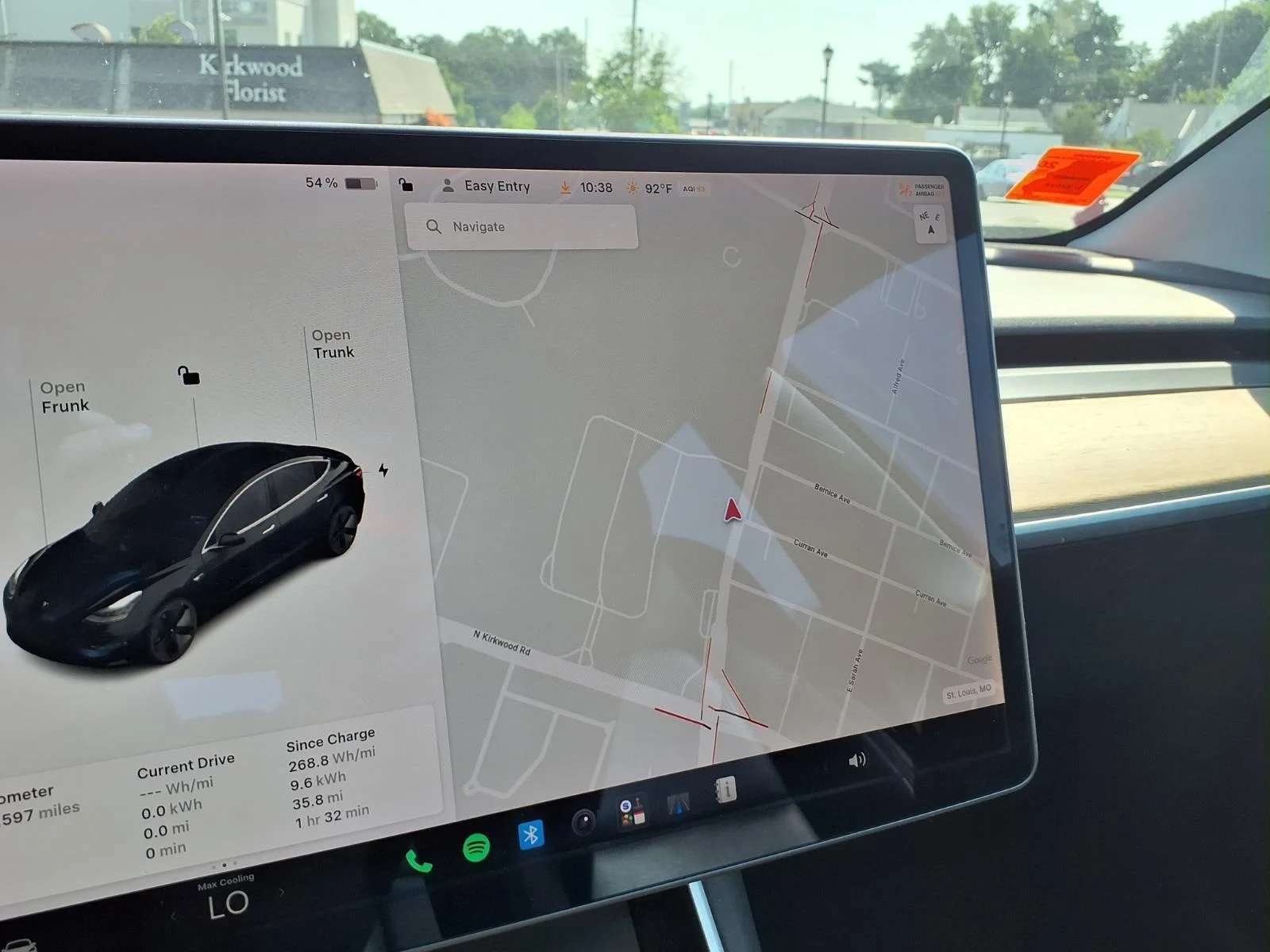 Used 2019 Solid Black Tesla Performance image 11
