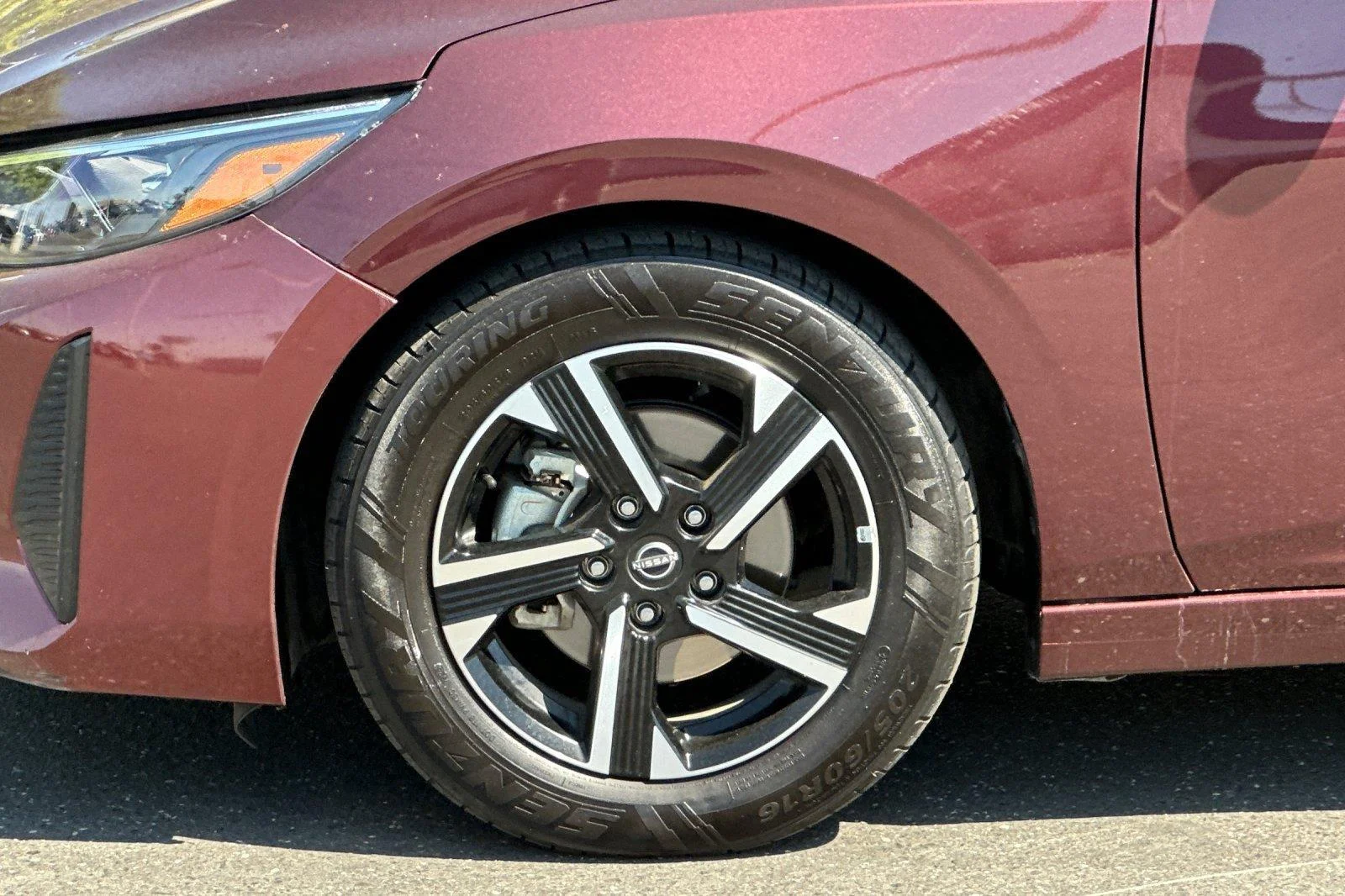 Certified Used 2025 Rosewood Metallic Nissan SV image 24