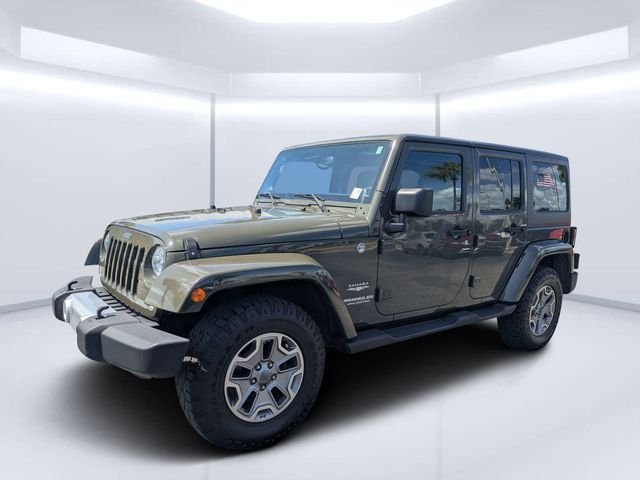 Used 2015 Green Jeep Unlimited Sahara image 7