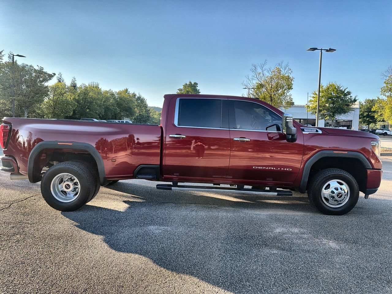 Used 2022 Cayenne Red Tintcoat GMC Denali DRW image 9