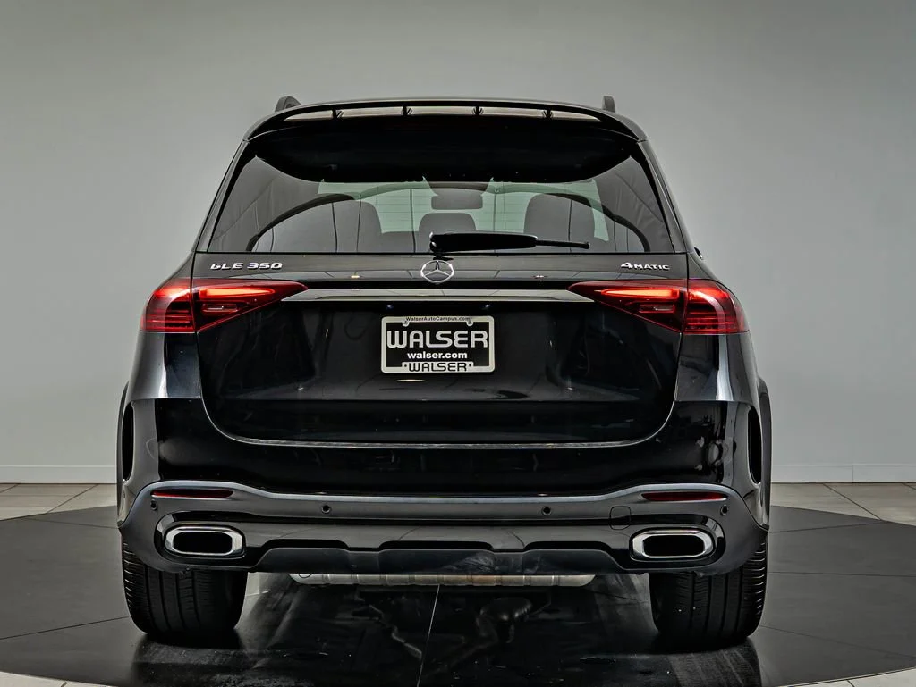 Used 2025 Obsidian Black Metallic Mercedes-Benz GLE 350 image 6