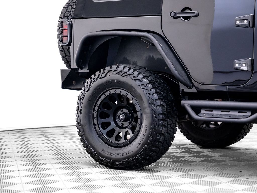 Used 2017 Black Clearcoat Jeep Unlimited Rubicon image 33