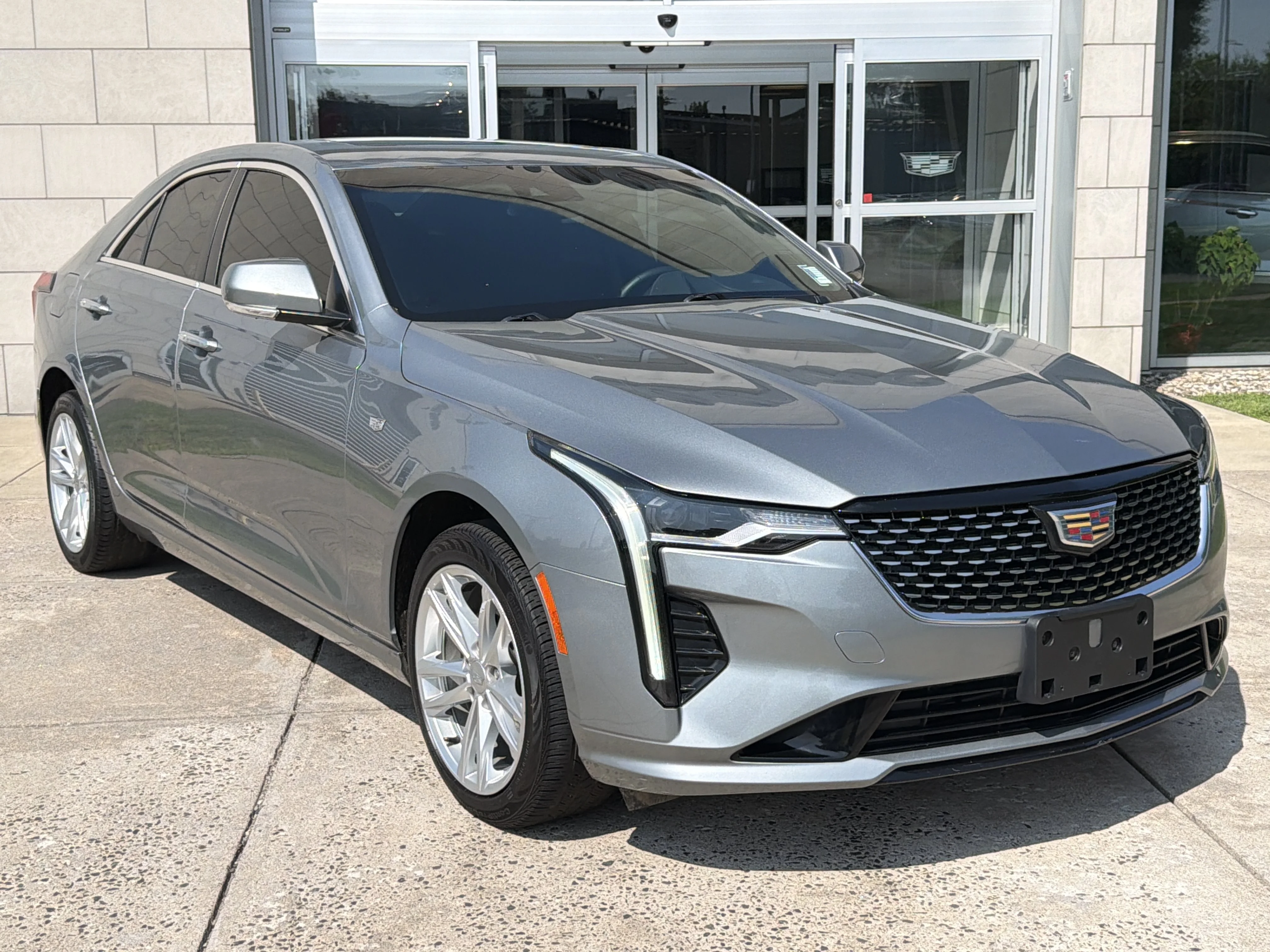Used 2023 Argent Silver Metallic Cadillac Luxury image 2