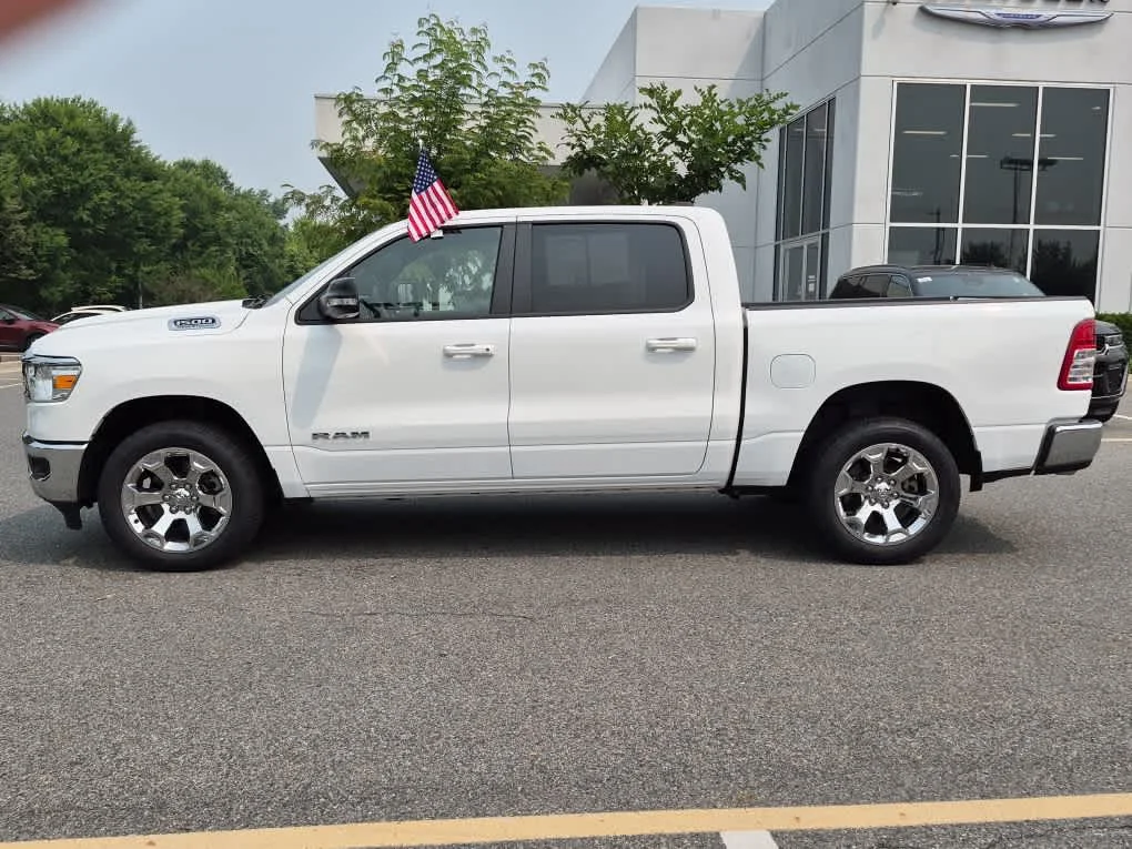 Used 2022 Bright White Clearcoat Ram Big Horn image 5