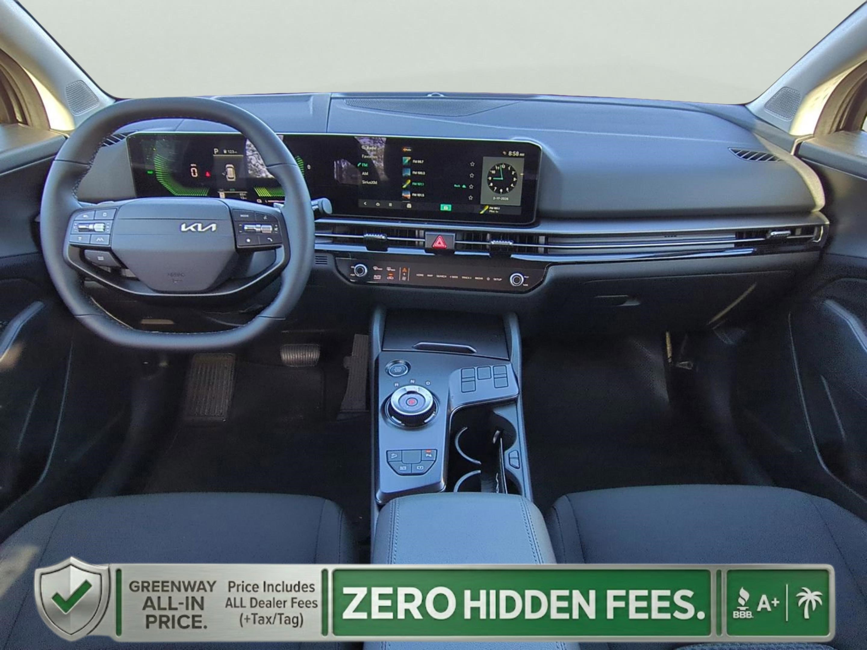 New 2026 Fusion Black Kia LX image 16