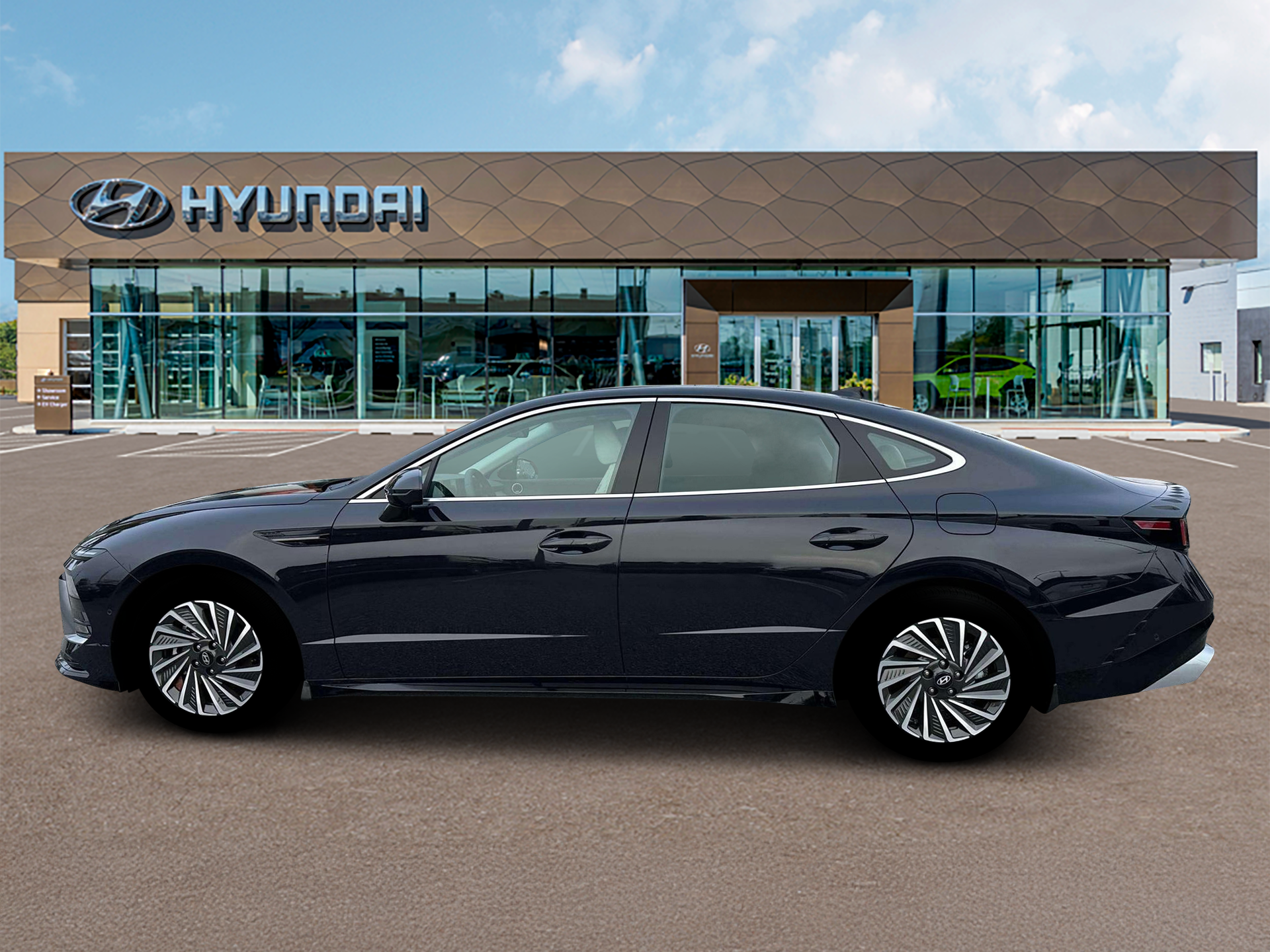 New 2026 Blue Hyundai Limited image 3