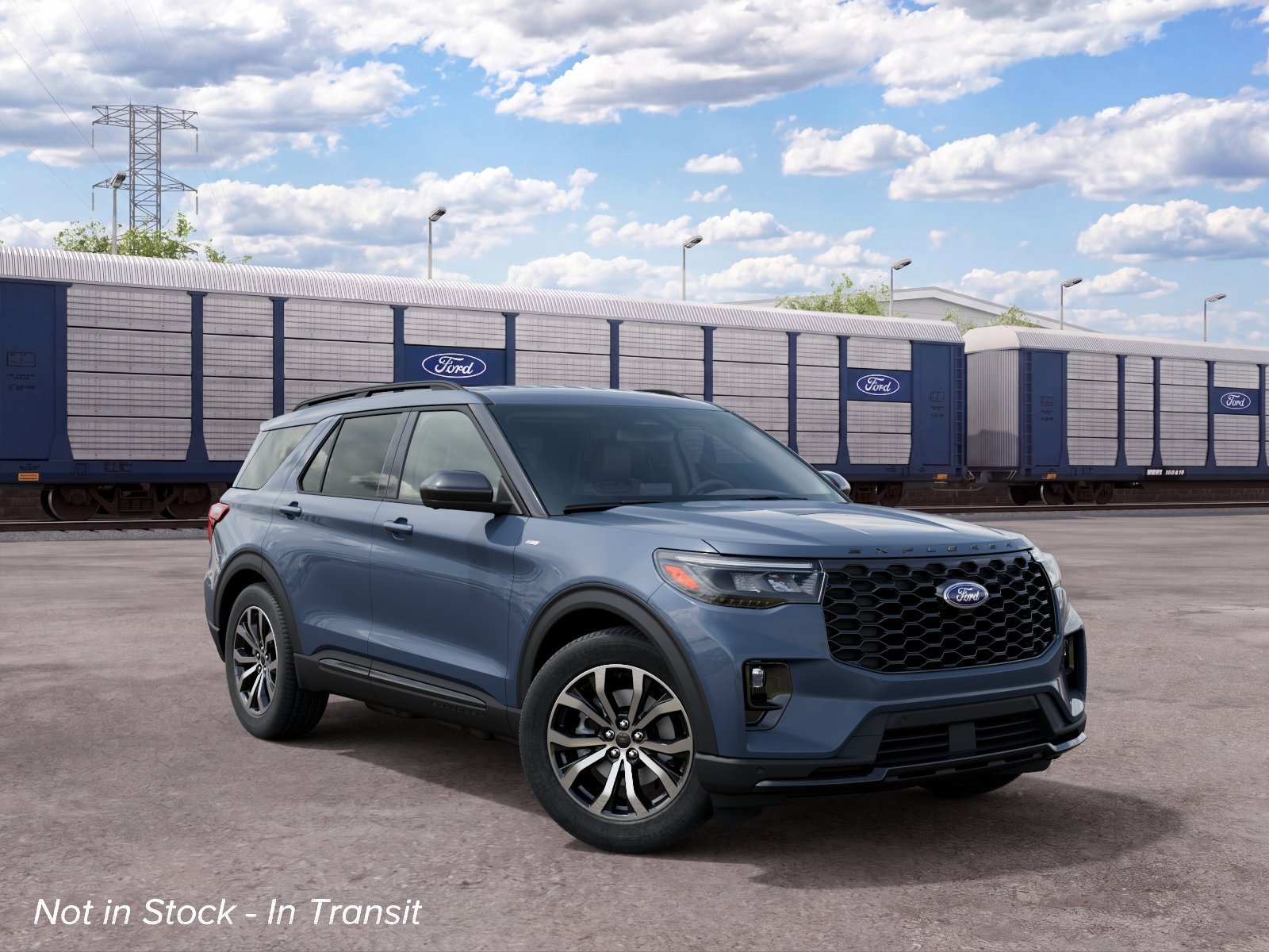 New 2027 Vapor Blue Metallic Ford ST-Line image 4