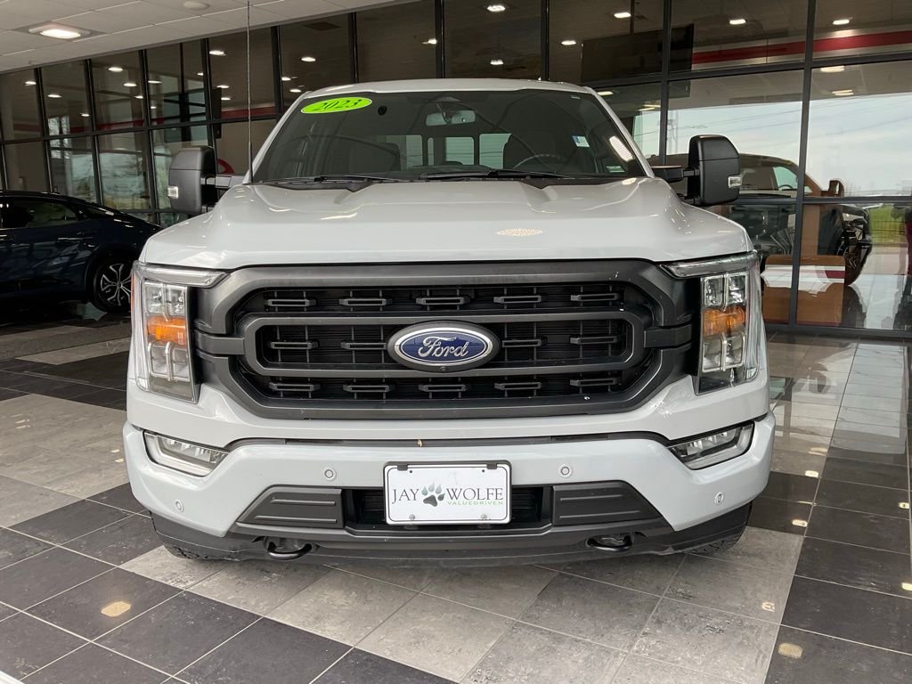 Used 2023 Ford F-150 XLT with VIN 1FTFW1ED1PFA76795 for sale in Kansas City