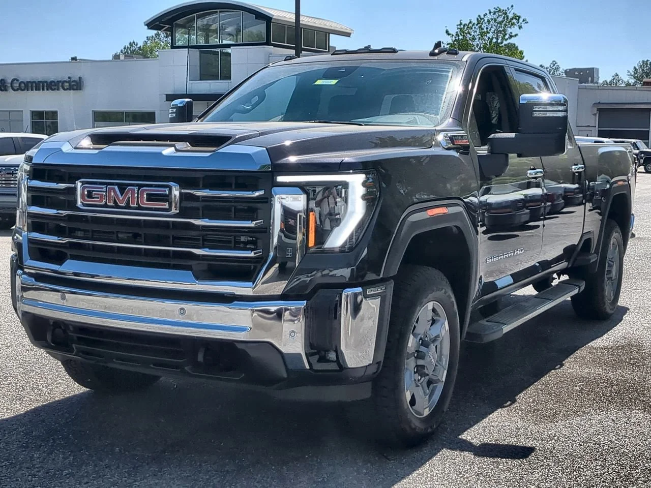 New 2026 Titanium Rush Metallic GMC SLT image 4