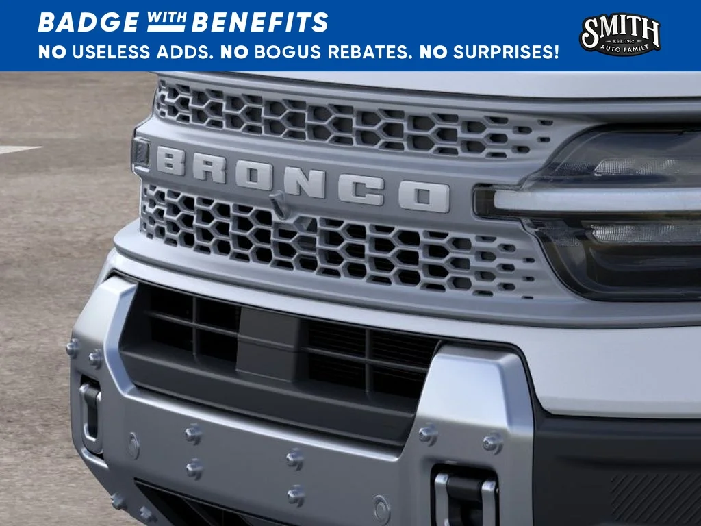 New 2026 Space White Metallic Ford Badlands® image 18