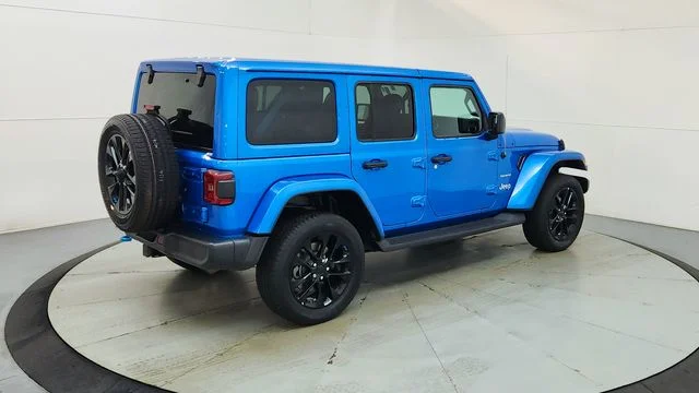 Used 2023 Blue Jeep Sahara 4xe image 10