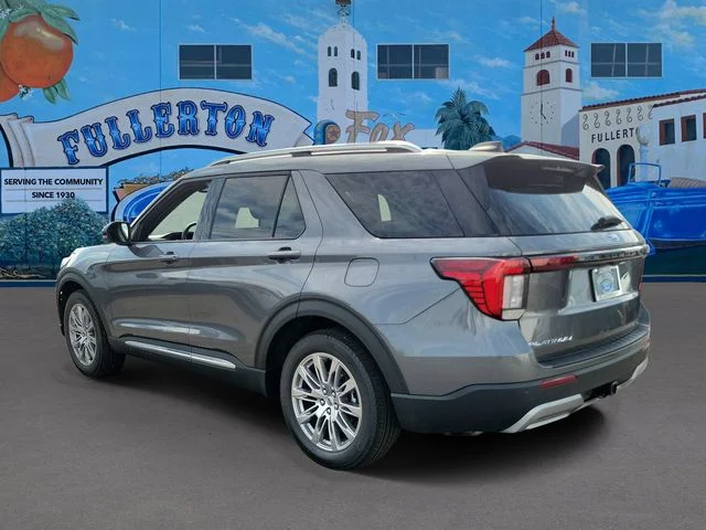 New 2026 Carbonized Gray Metallic Ford Platinum image 3