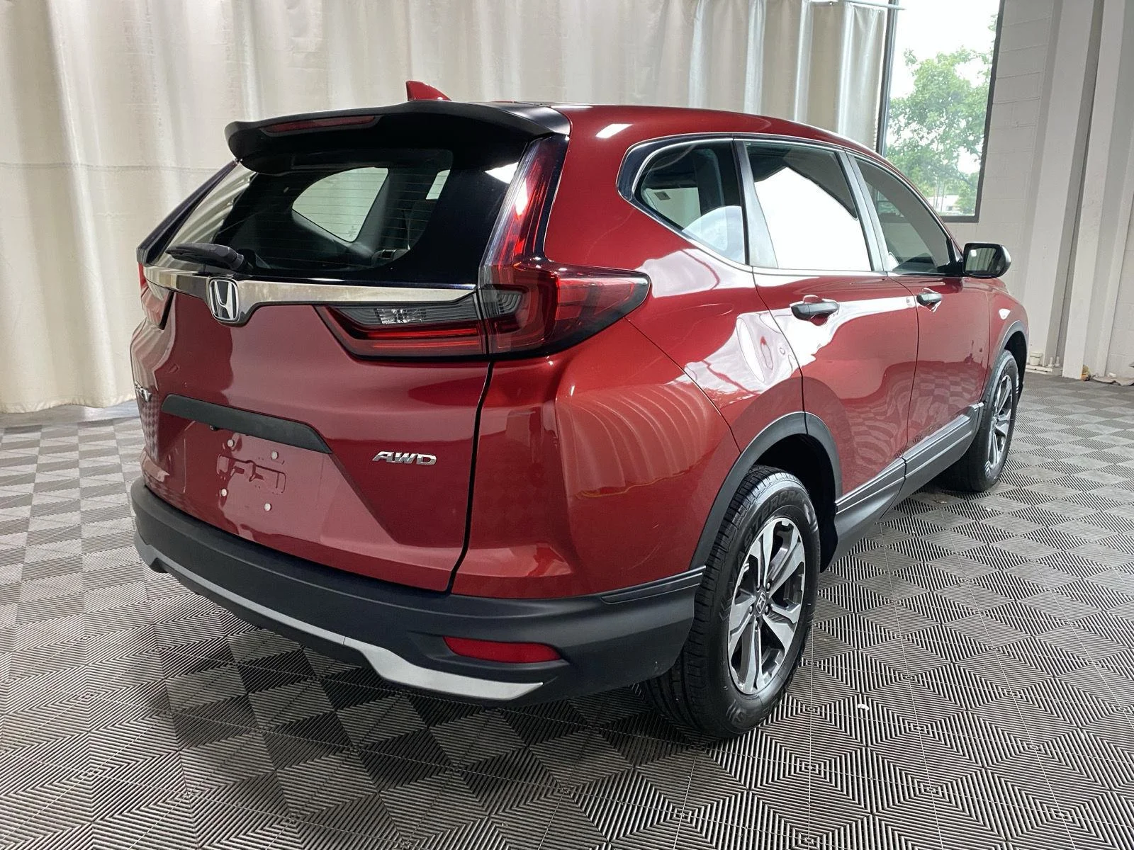 Used 2020 Radiant Red Metallic Honda  image 8