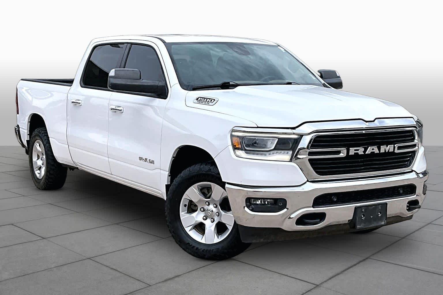 Used 2019 Bright White Clearcoat Ram Big Horn/Lone Star image 3