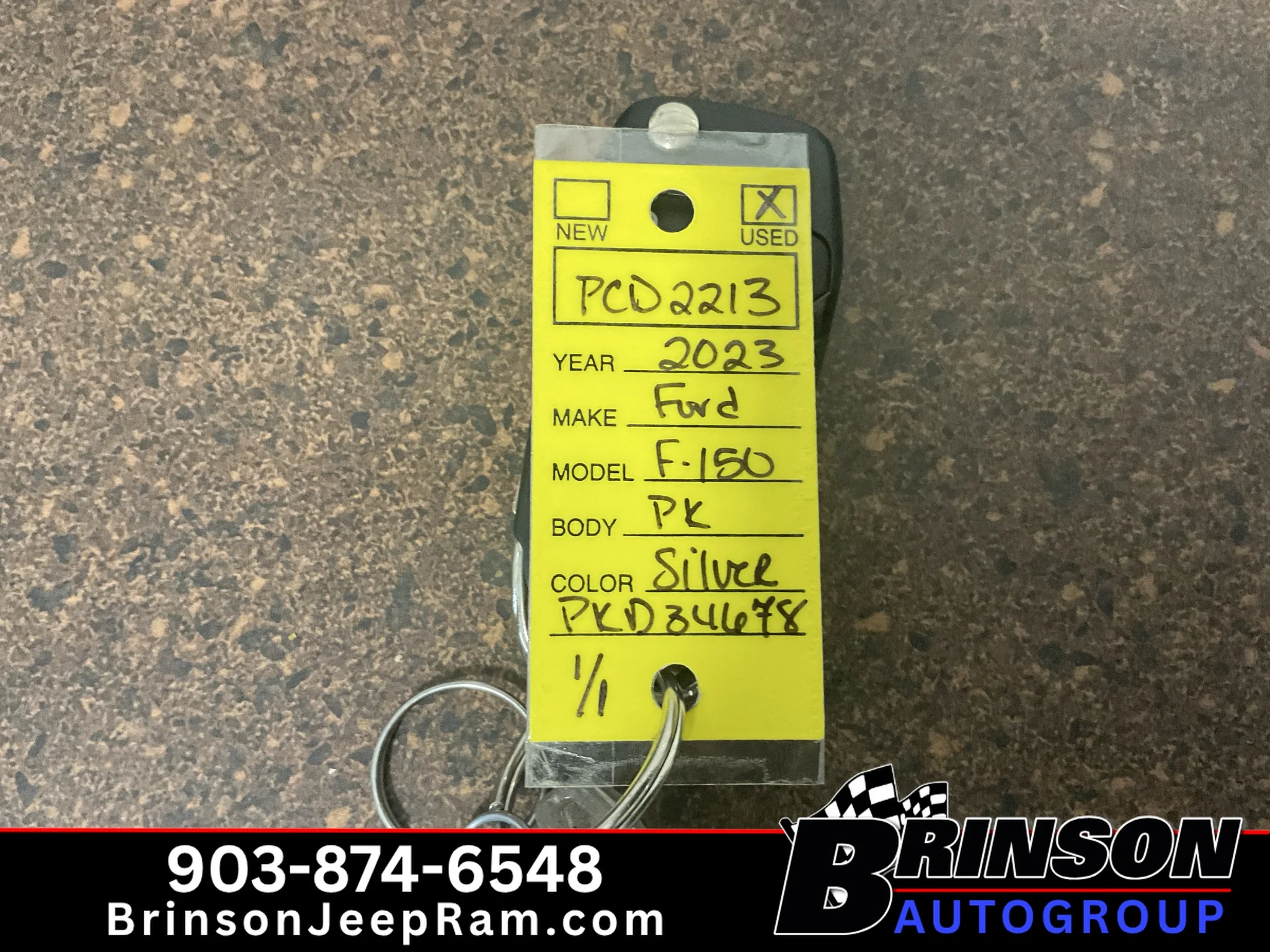 Used 2023 Iconic Silver Metallic Ford XLT image 34