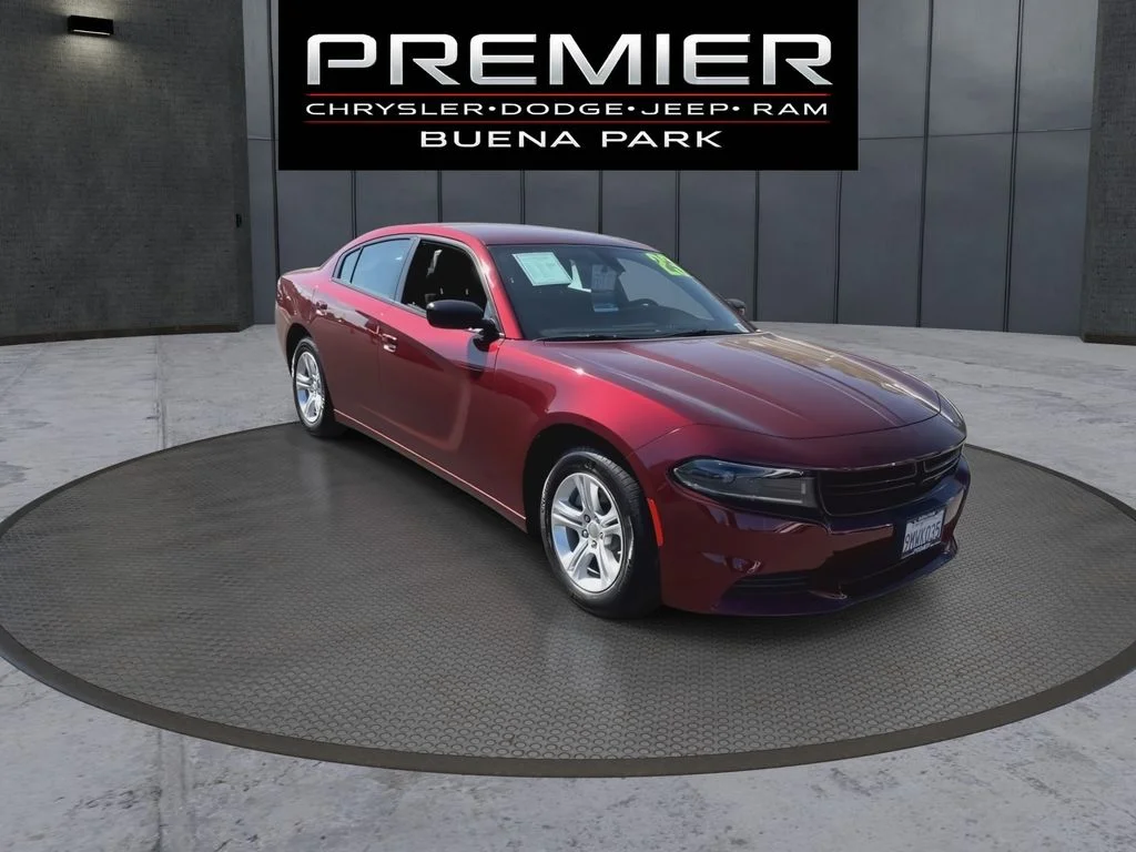 Certified Used 2023 Red Dodge SXT image 2